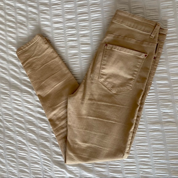 Forever21 Khaki Skinny Jeans - Picture 2 of 6